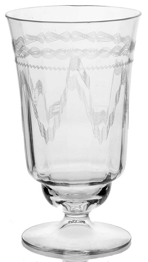 Castle 10 Oz Footed Tumbler by Fostoria-1