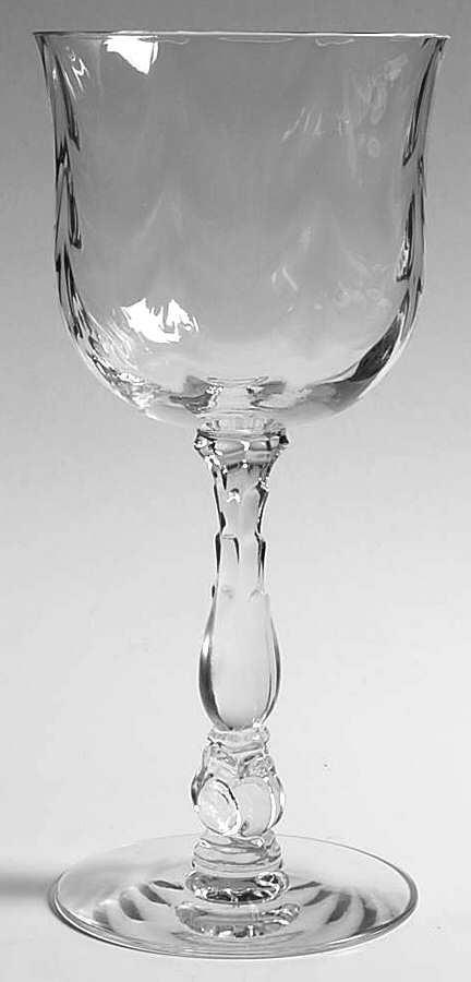Cellini (Regular Optic) Water Goblet by Fostoria-1