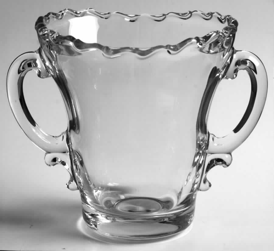 Century (Pressed) Handled Flower Vase by Fostoria-1
