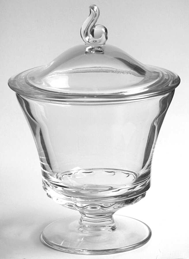 Century (Pressed) Candy Jar & Lid by Fostoria-1
