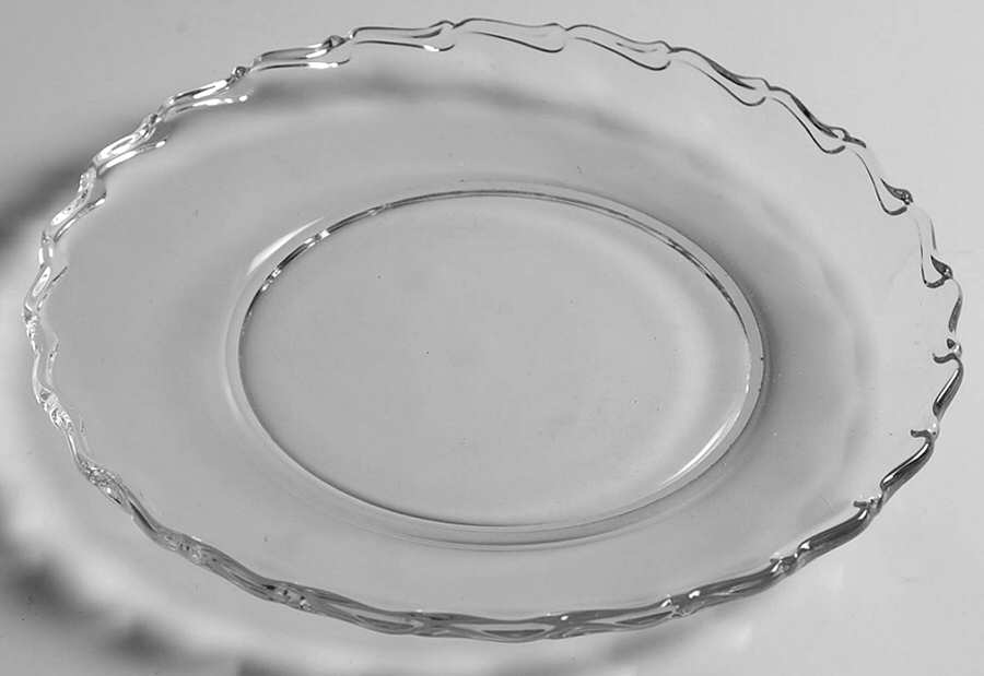 Century (Pressed) 7" Salad Plate by Fostoria-1