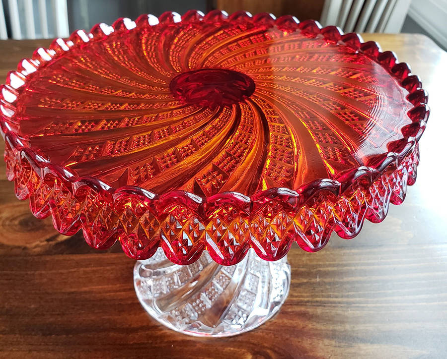 Centennial II Collection Round Cake Stand by Fostoria-1
