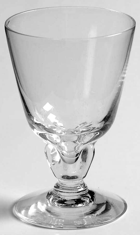 Chalice Clear (Stem 6059, Plain) Cordial Glass by Fostoria-1