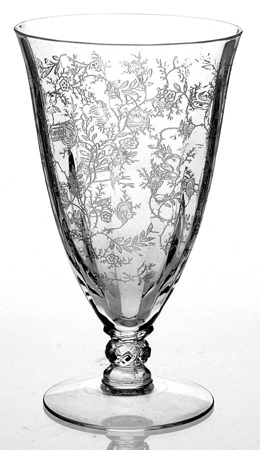 Chintz (Etched) Iced Tea by Fostoria-1