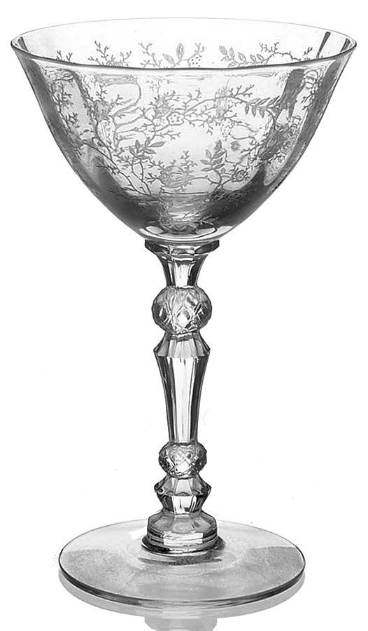 Chintz (Etched) Liquor Cocktail by Fostoria-1