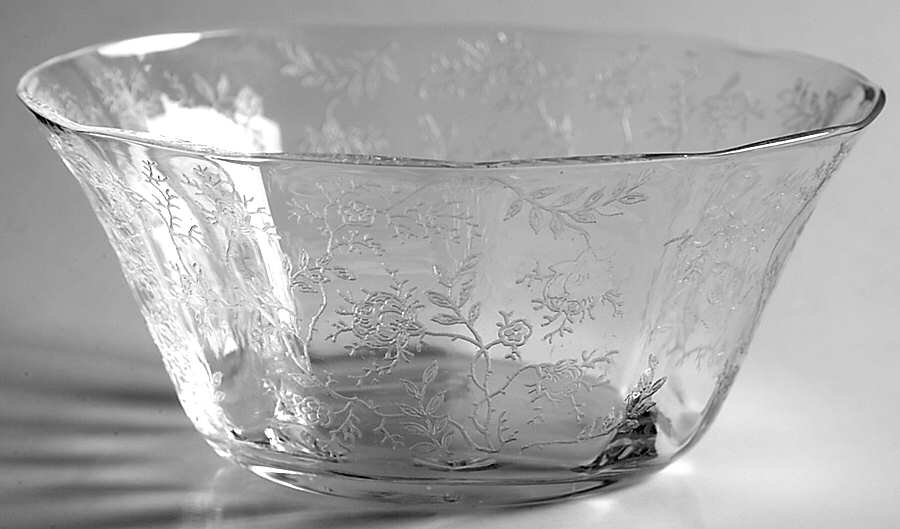 Chintz (Etched) Finger Bowl by Fostoria-1