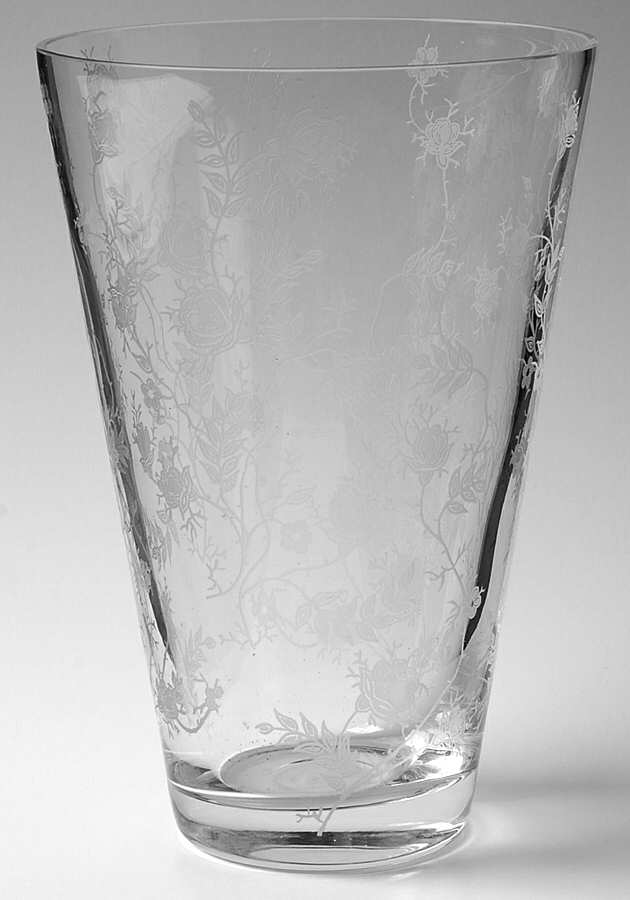 Chintz (Etched) 8" Flower Vase by Fostoria-1
