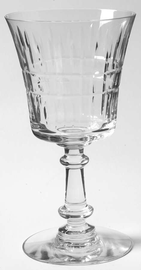 Chippendale (Cut, Older) Water Goblet by Fostoria-1
