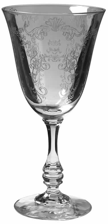 Chippendale (Etched, Newer) Water Goblet by Fostoria-1