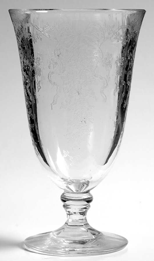 Chippendale (Etched, Newer) Iced Tea by Fostoria-1