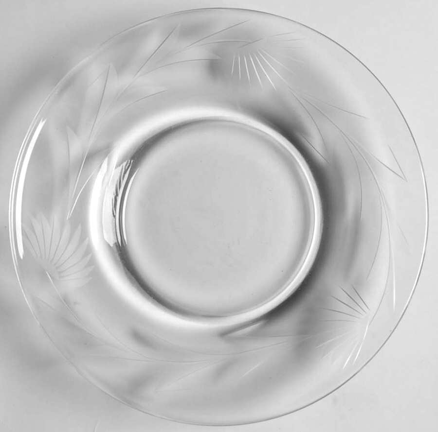 Chrysanthemum Coaster by Fostoria-1