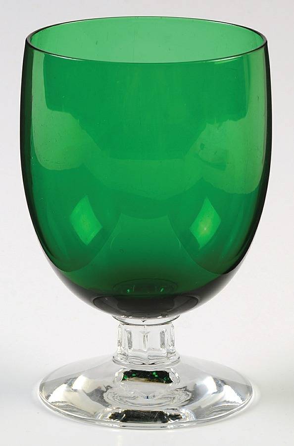 Classic Green 10 Oz Footed Tumbler by Fostoria-1