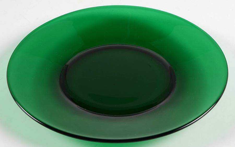 Classic Green Luncheon Plate by Fostoria-1