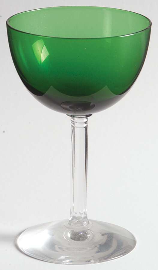 Classic Green Liquor Cocktail by Fostoria-1