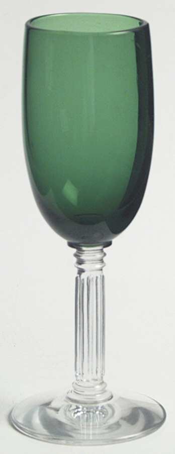 Classic Green Brandy Glass by Fostoria-1