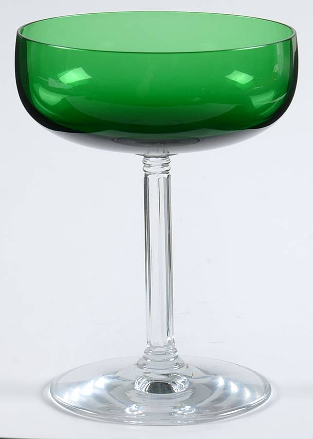 Classic Green Champagne/Tall Sherbet by Fostoria-1
