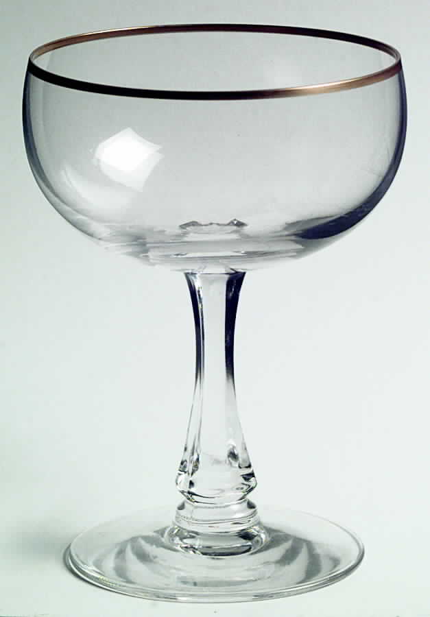 Classic Gold Champagne/Tall Sherbet by Fostoria-1