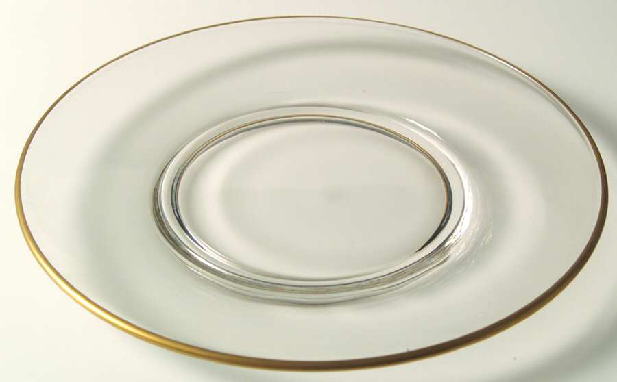 Classic Gold Luncheon Plate by Fostoria-1