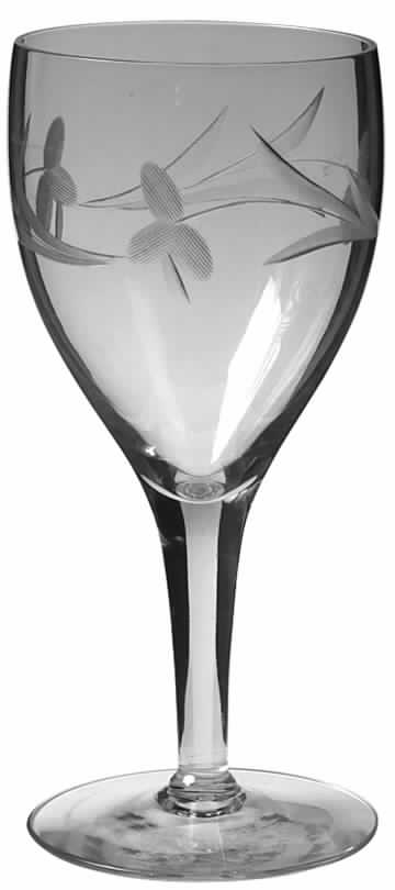 Clover Water Goblet by Fostoria-1