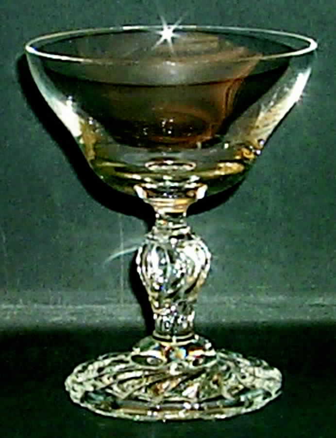Colonial Dame Clear Champagne/Tall Sherbet by Fostoria-1