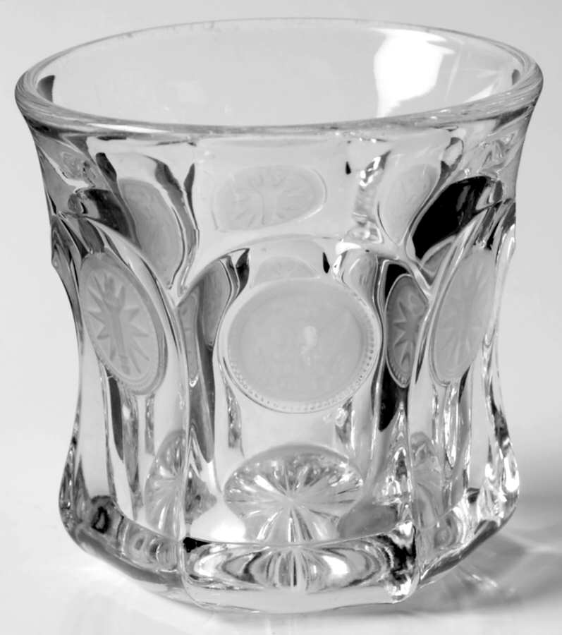 Coin Glass Clear Old Fashioned by Fostoria-1
