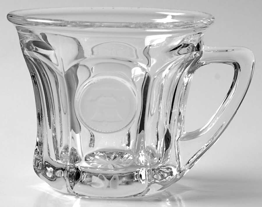 Coin Glass Clear Punch Cup by Fostoria-1