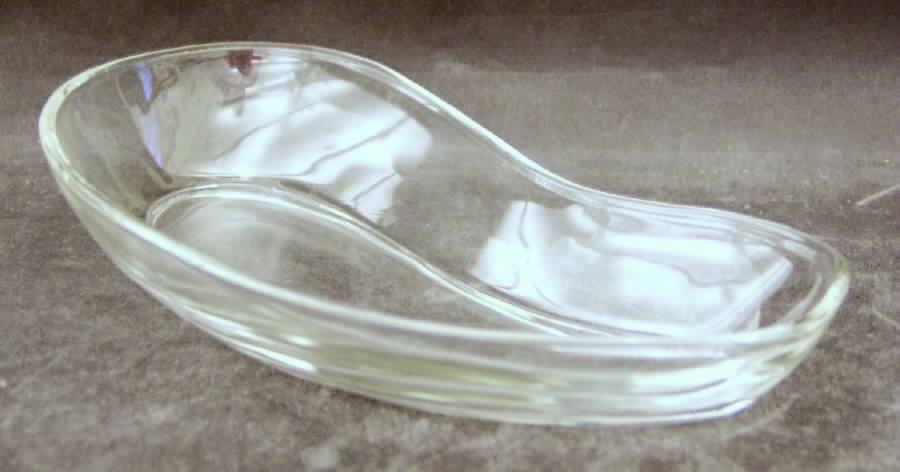 Contour Clear 9" Crescent Shape Celery by Fostoria-1