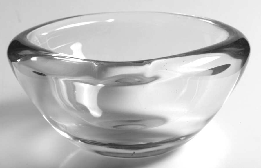 Contour Clear Square Bowl 5" by Fostoria-1