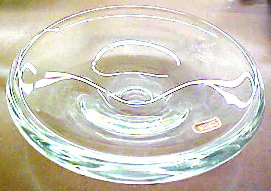 Contour Clear 7" Round Tray by Fostoria-1