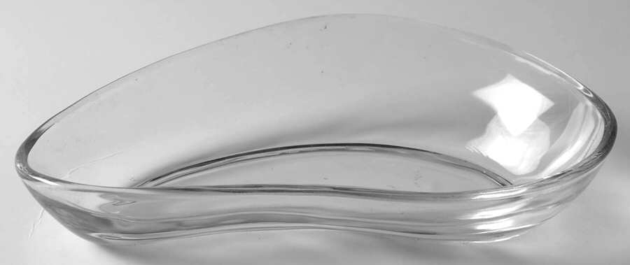Contour Clear Pickle Dish by Fostoria-1