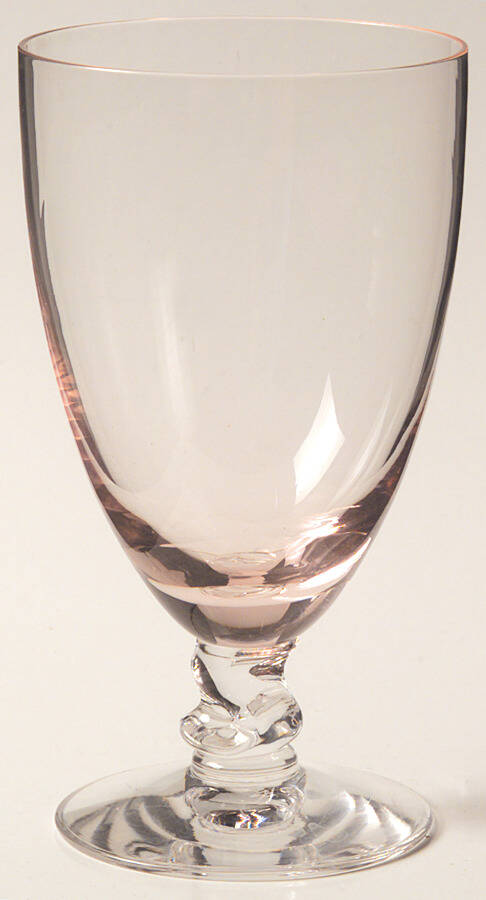 Contour Pink Juice Glass by Fostoria-1