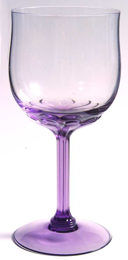 Corsage Plum Water Goblet by Fostoria-1
