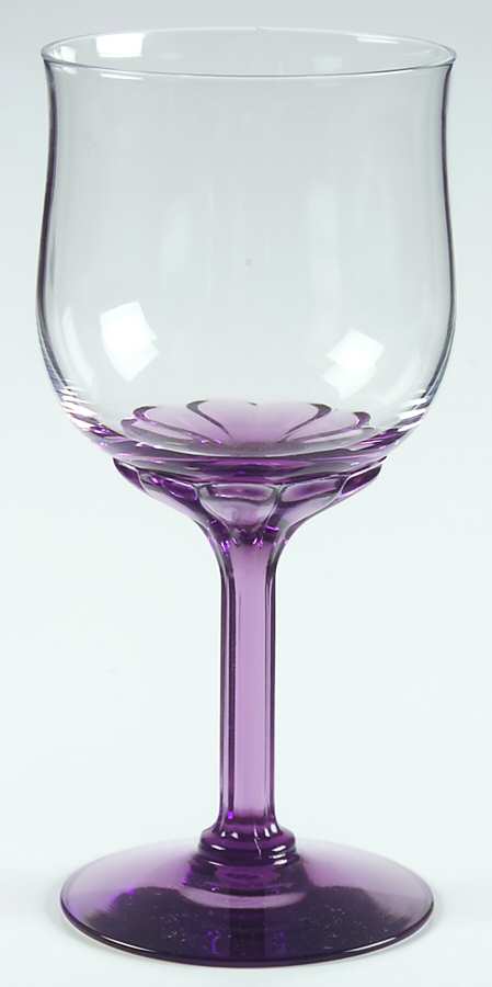 Corsage Plum Wine Glass by Fostoria-1