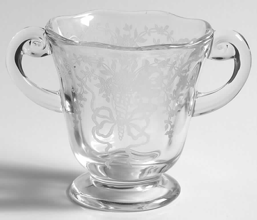 Corsage Clear Open Sugar by Fostoria-1