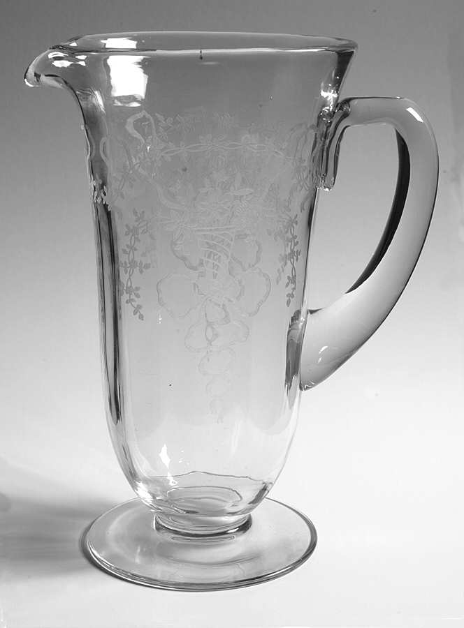 Corsage Clear 44 Oz Pitcher by Fostoria-1