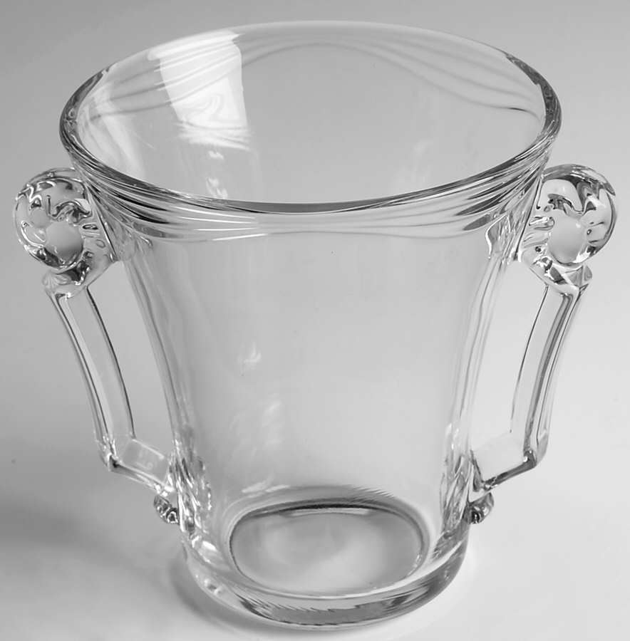 Coronet Clear 6" 2-Handled Vase by Fostoria-1