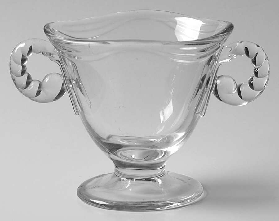 Coronet Clear Open Sugar by Fostoria-1