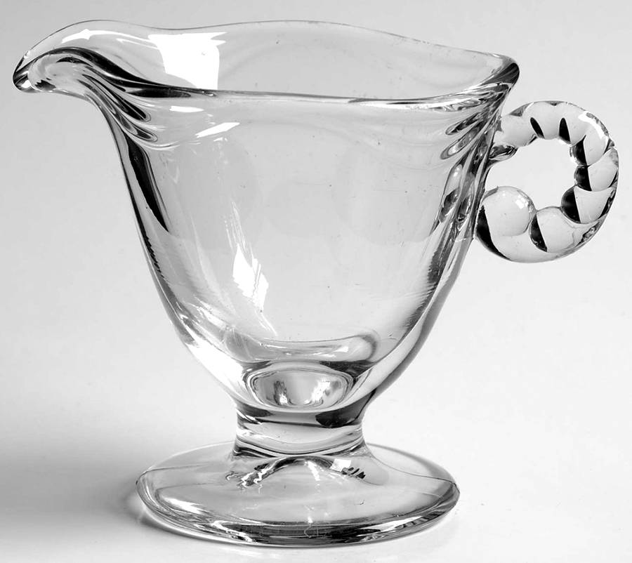 Coronet Clear Mini Creamer by Fostoria-1