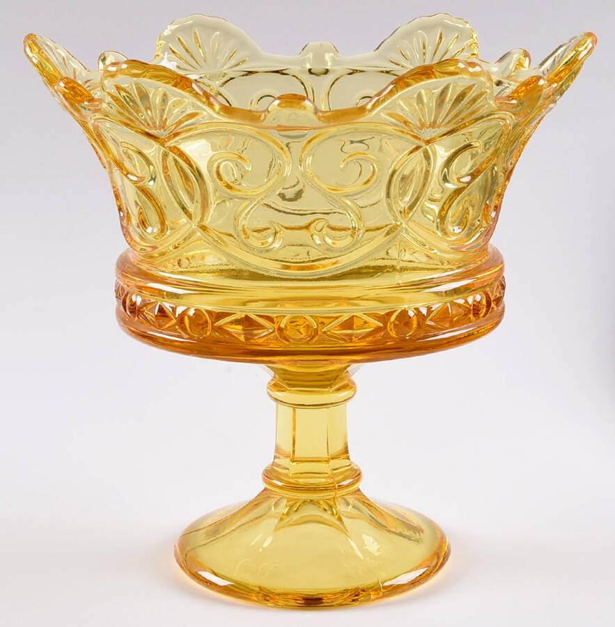 Crown Collection (Giftware) 8" Footed Round Covered Bowl No Lid by Fostoria-1
