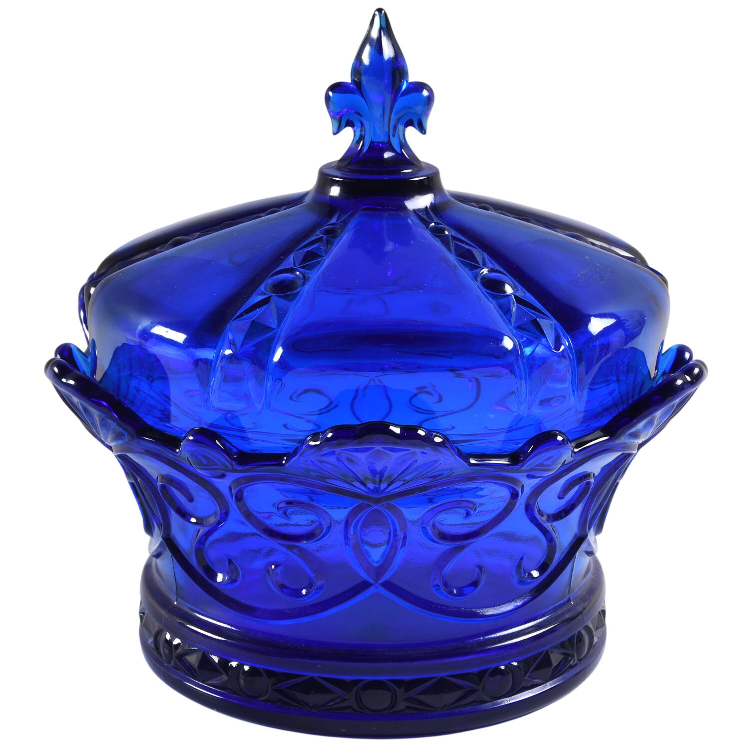 Crown Collection (Giftware) 2-Part Candy Dish with Lid by Fostoria-1