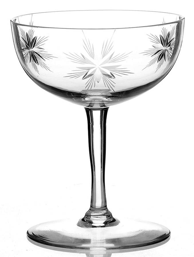 Cut 110 (Stem #863) Champagne/Tall Sherbet by Fostoria-1