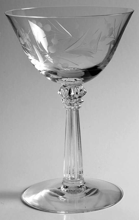 Cynthia Champagne/Tall Sherbet by Fostoria-1