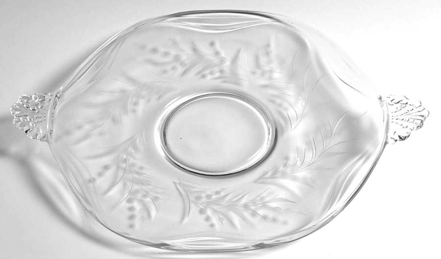 Cynthia Handled Cake Plate by Fostoria-1