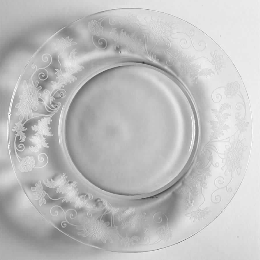 Daisy (Etched) 7" Salad Plate by Fostoria-1