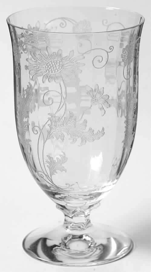 Daisy (Etched) Iced Tea by Fostoria-1