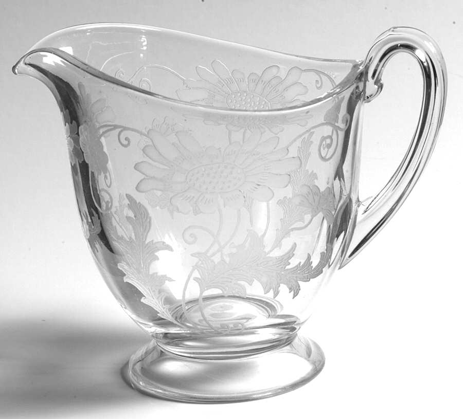 Daisy (Etched) Creamer by Fostoria-1