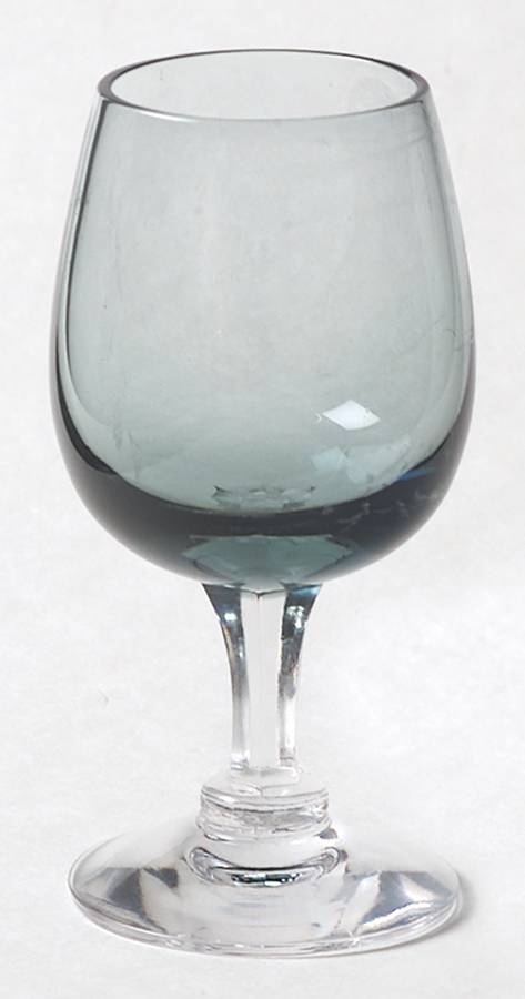 Debutante Gray Brandy Glass by Fostoria-1