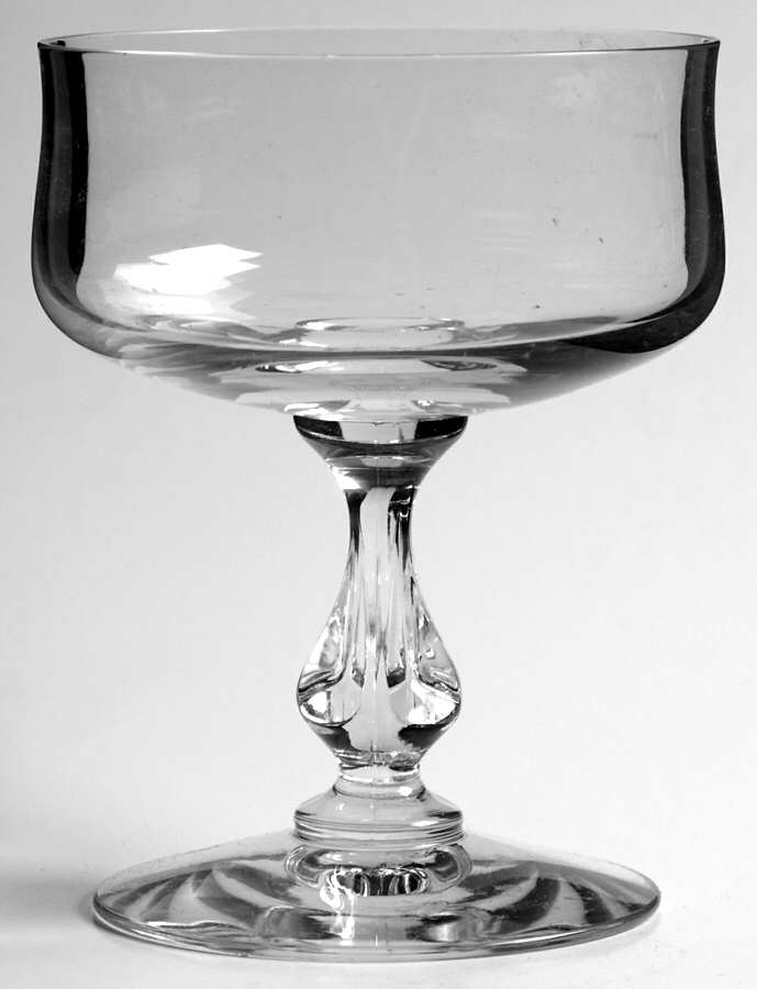 Distinction Clear Champagne/Tall Sherbet by Fostoria-1