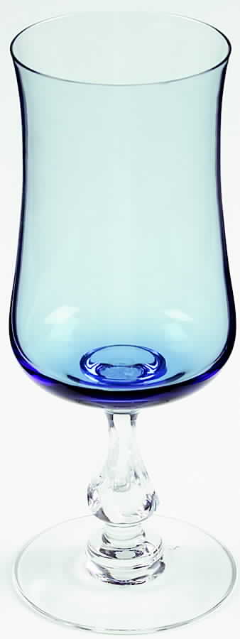 Distinction Light Blue Water Goblet by Fostoria-1