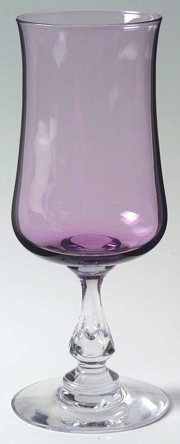 Distinction Plum Water Goblet by Fostoria-1